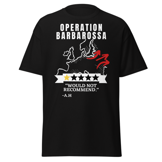 Operation Barbarossa, One Star Review (t-shirt)