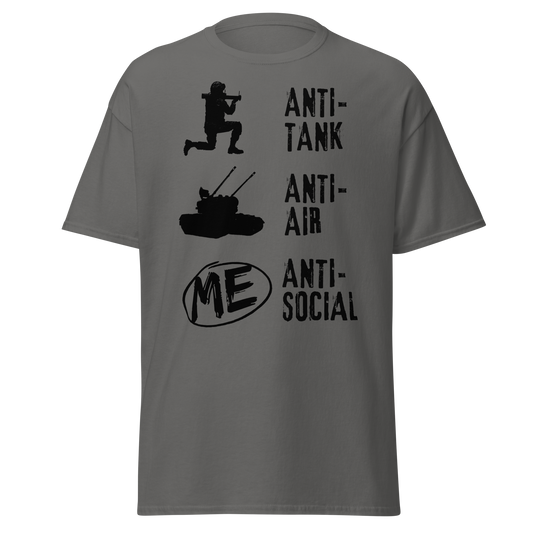 Anti-Tank, Anti-Air, Anti-Social (t-shirt)
