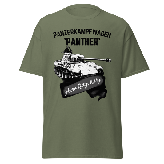 German Panther Tank, Here Kitty, Kitty (t-shirt)