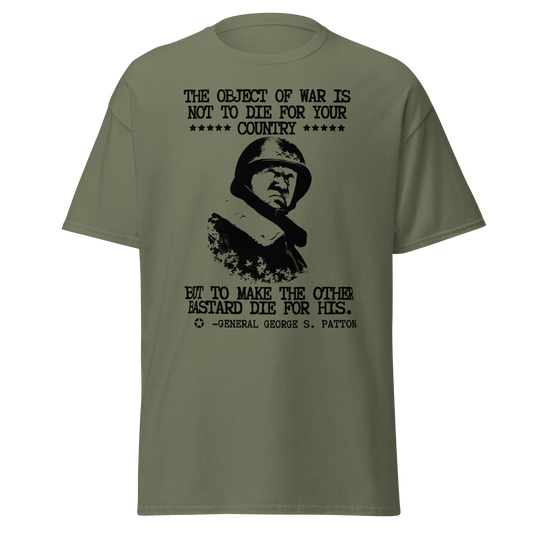 General George S. Patton - The Object of War (t-shirt)