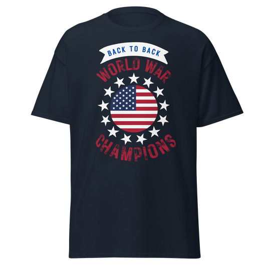 Back to Back World War Champions - U.S.A (t-shirt)