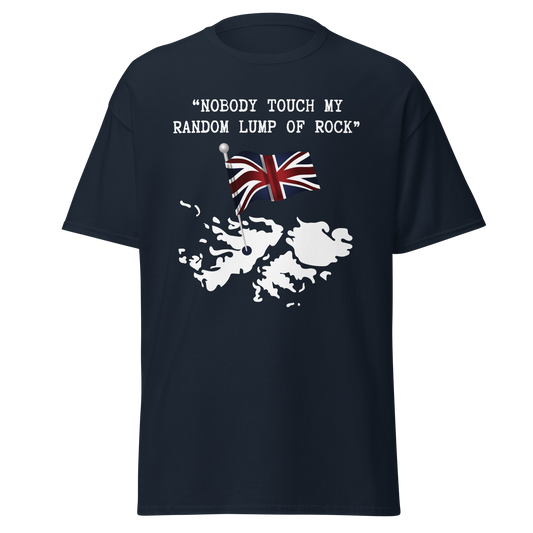 Nobody Touch My Random Lump of Rock - UK (t-shirt)