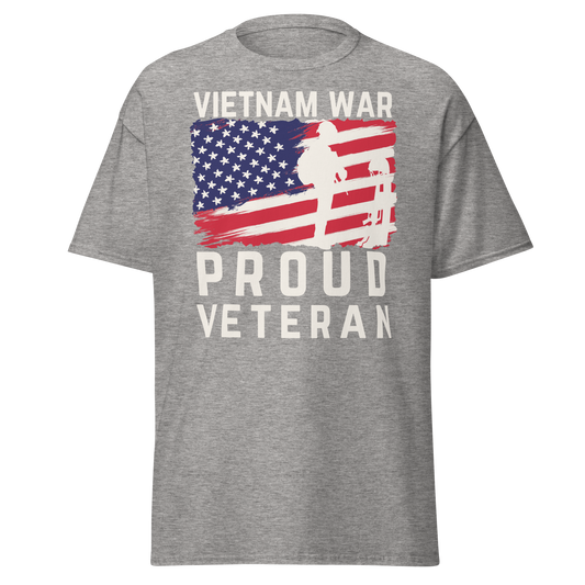 Vietnam War - Proud Veteran U.S.A (t-shirt)