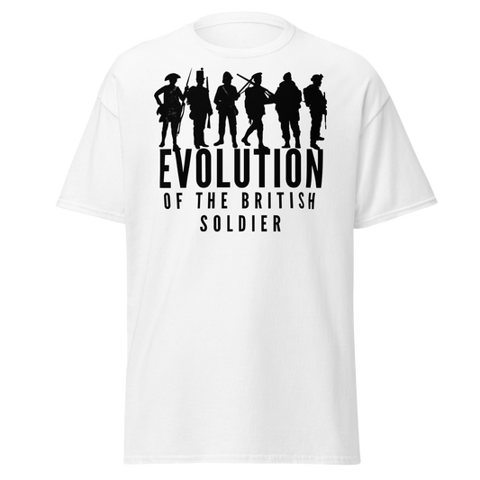 Evolution of the British Soldier (t-shirt)