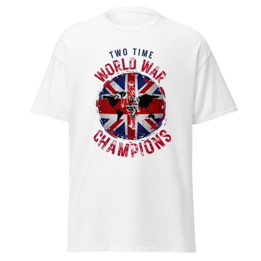 Great Britain - Two-Time World War Champions (t-shirt)