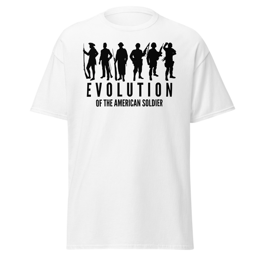 Evolution of The American Soldier (t-shirt)