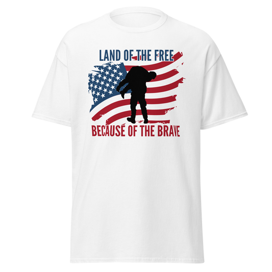 Land of The Free - Because of The Brave, U.S.A (t-shirt)