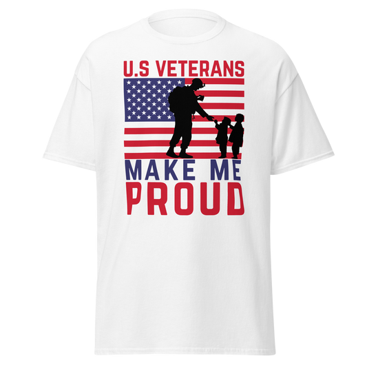 U.S.A Veterans Make Me Proud (t-shirt)