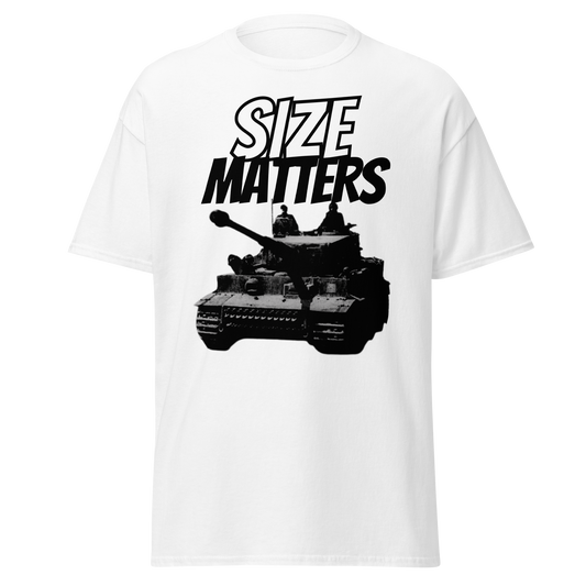 Size Matters - German King Tiger Tank (t-shirt)