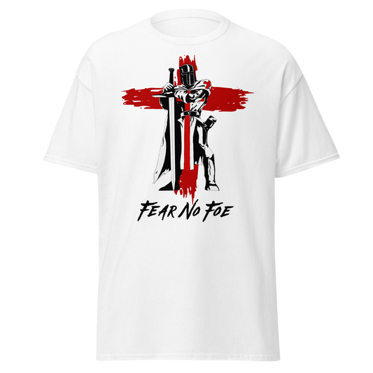 Fear No Foe - Crusader Cross (t-shirt)