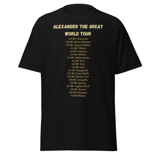 Alexander The Great World Tour (t-shirt)