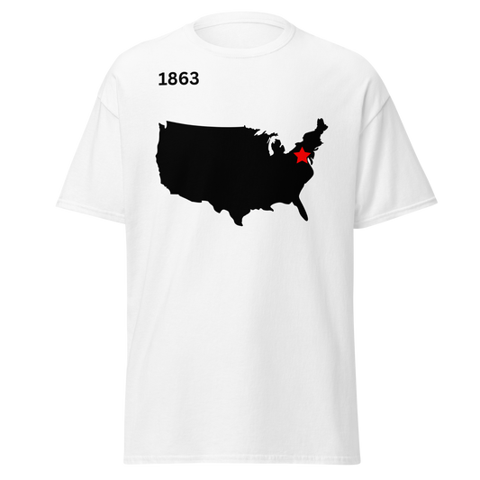 Battle of Gettysburg Location - 1863 (t-shirt)