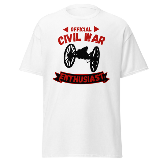 Official Civil War Enthusiast (t-shirt)